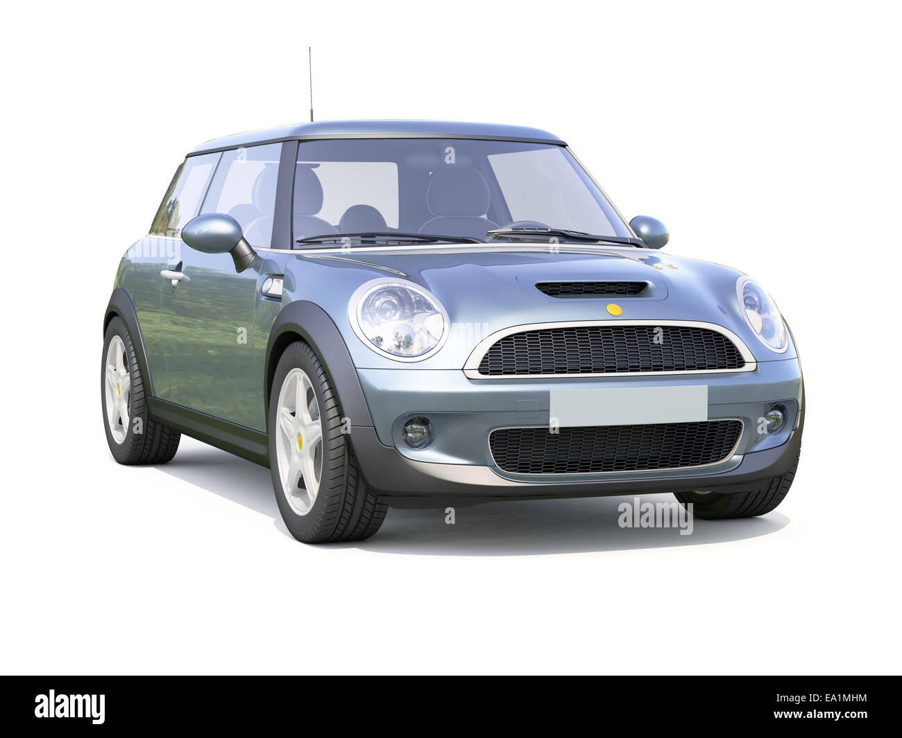 Moderne Kleinwagen Stockfoto