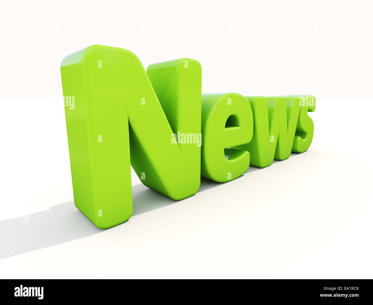 3D news Stockfoto