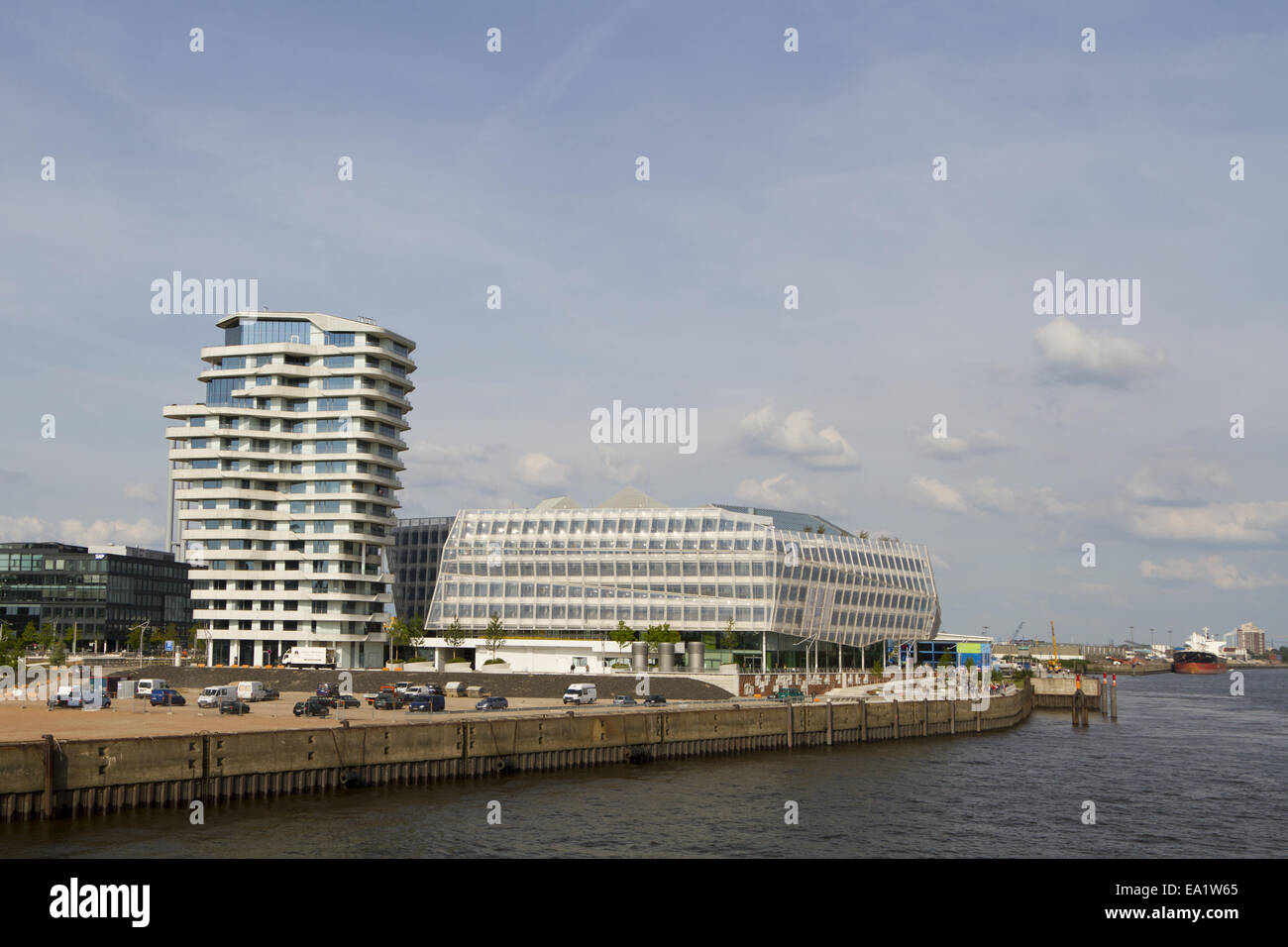 HafenCity Hamburg Stockfoto