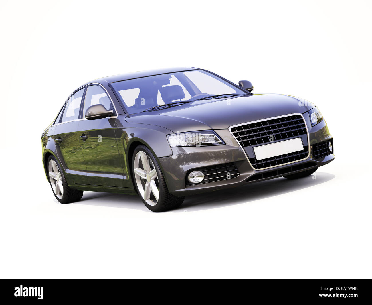 Moderne Luxus-Auto Stockfoto