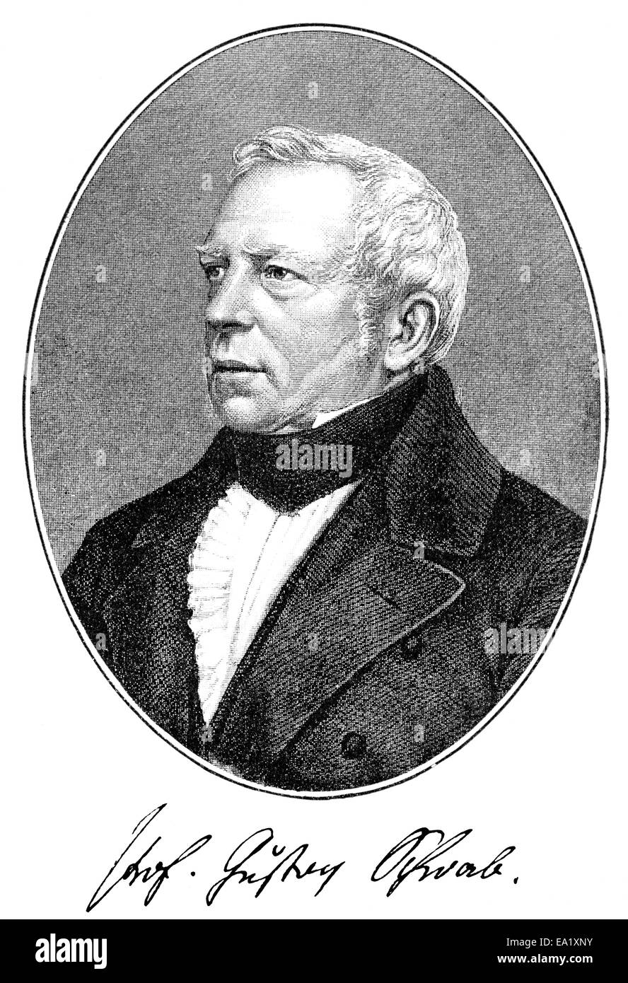 Gustav Schwab, 17921850, ein deutscher Theologe und Schriftsteller