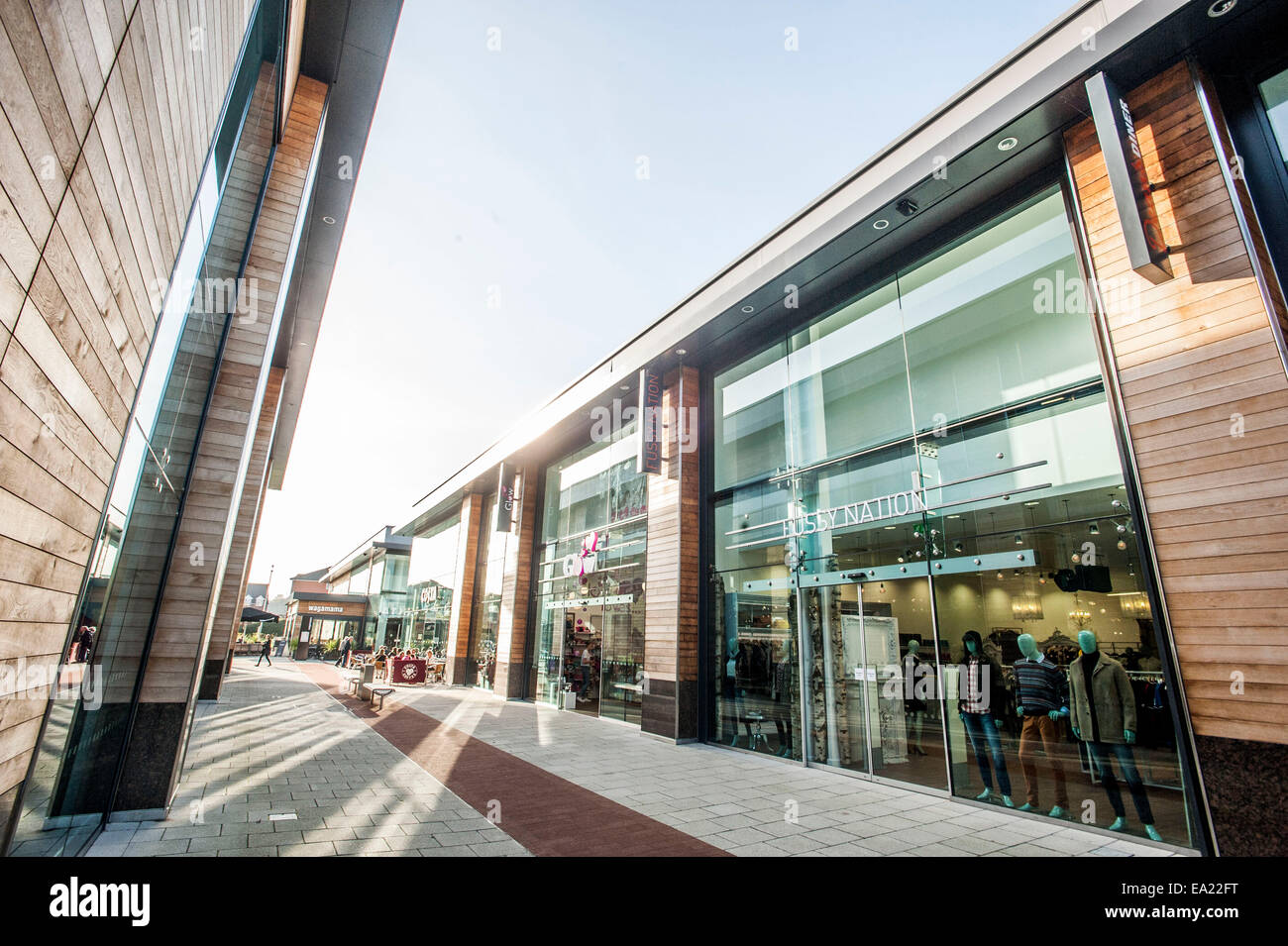 Whiteley Fareham Shopping Centre UK. Ein British Land PLC owned