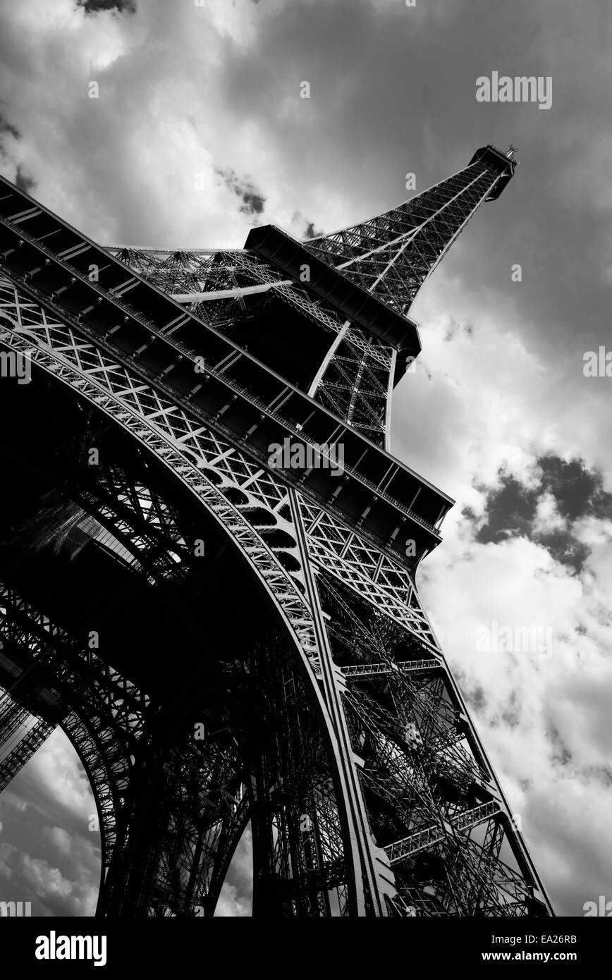 Eiffelturm, Paris, Frankreich. Stockfoto