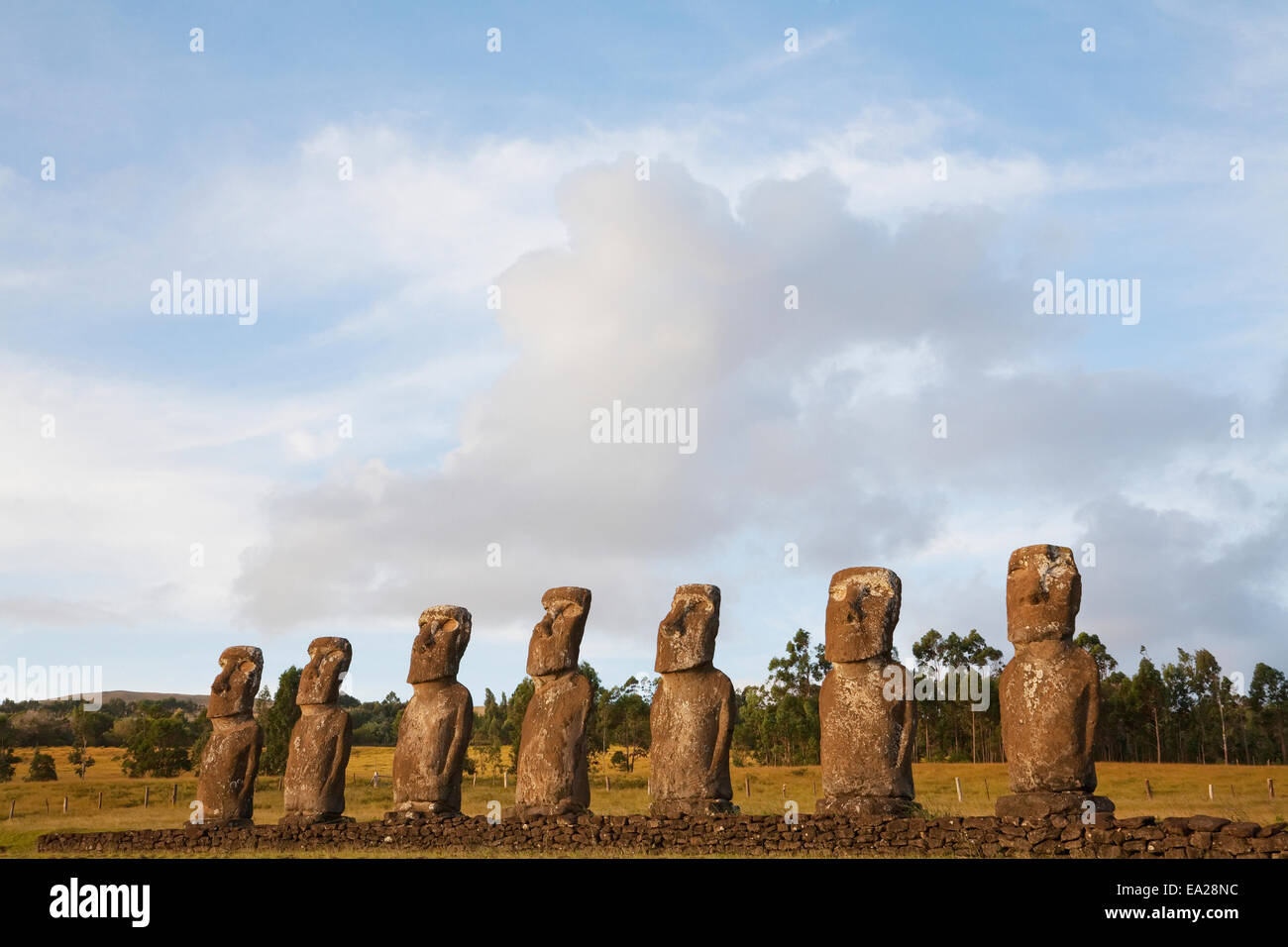 Rapa Nui, Chile, Osterinsel, Isla De Pascua Stockfoto