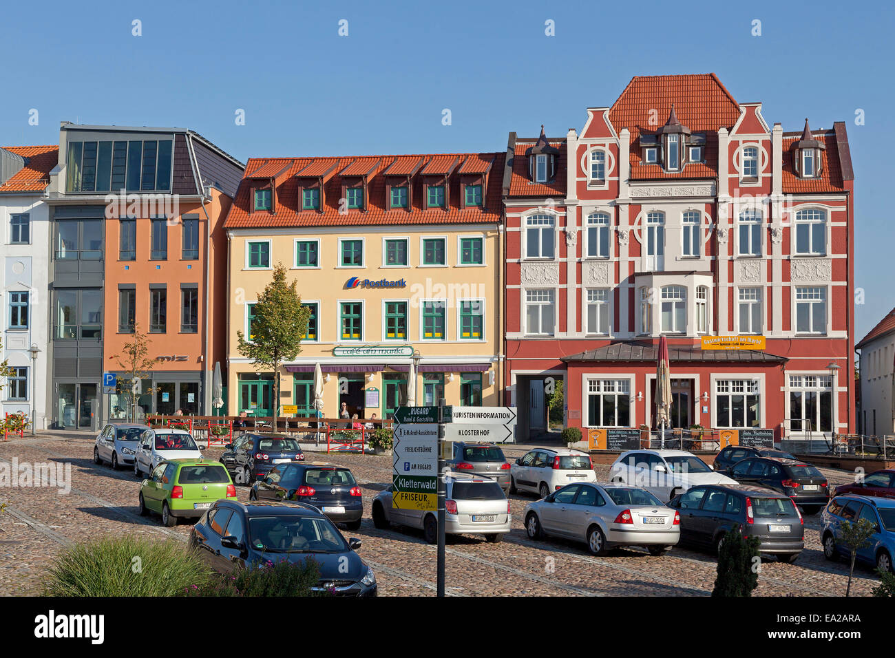 Markt Platz Bergen R gen Insel Mecklenburg West Pomerania Markt Platz Bergen R gen Insel Mecklenburg West Pomerania