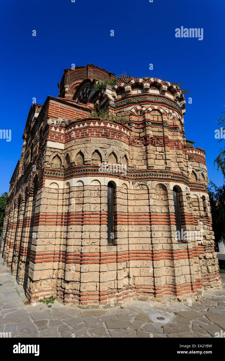 Kirche des Christus Pantokrator (Pantokrator), Mitte des 14. Jahrhunderts, Nesebar (Nessebar), UNESCO-Weltkulturerbe, Bulgarien, Europa Stockfoto