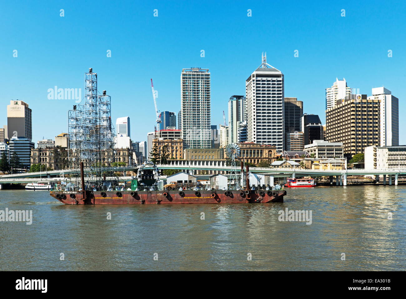 Stadtbild. Brisbane, Queensland, Australien, Pazifik Stockfoto