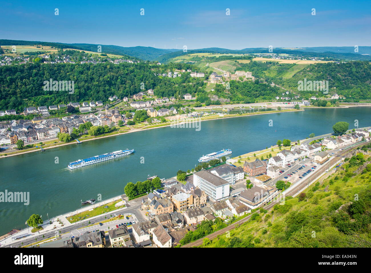 Goarshausen Rhein Stockfotos und -bilder Kaufen - Alamy