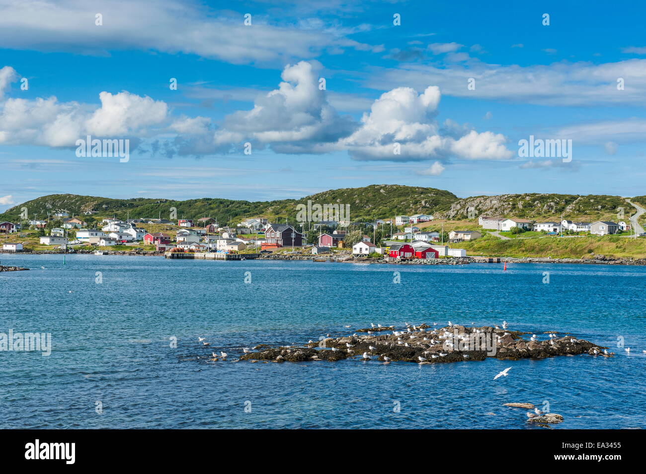 Marguerite Bay in St. Anthony, Neufundland, Kanada, Nordamerika Stockfoto
