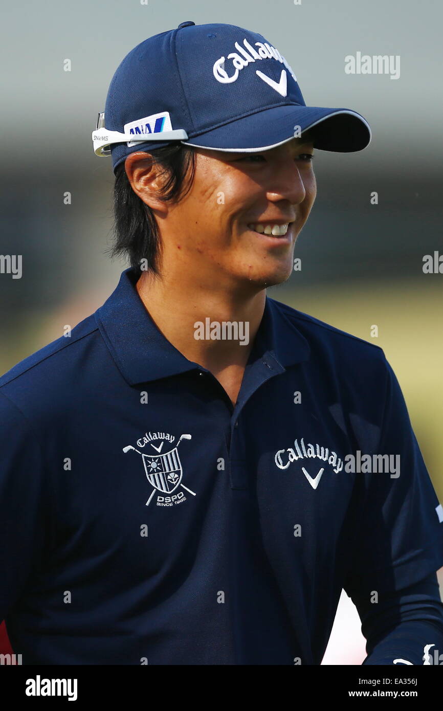 Chiba, Japan. 6. November 2014. Ryo Ishikawa Golf: HEIWA PGM Meisterschaft in Kasumigaura ersten Runde im Miho Golf Club in Chiba, Japan. © AFLO SPORT/Alamy Live-Nachrichten Stockfoto