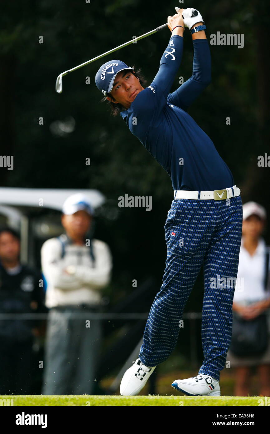 Chiba, Japan. 6. November 2014. Ryo Ishikawa Golf: HEIWA PGM Meisterschaft in Kasumigaura ersten Runde im Miho Golf Club in Chiba, Japan. © AFLO SPORT/Alamy Live-Nachrichten Stockfoto