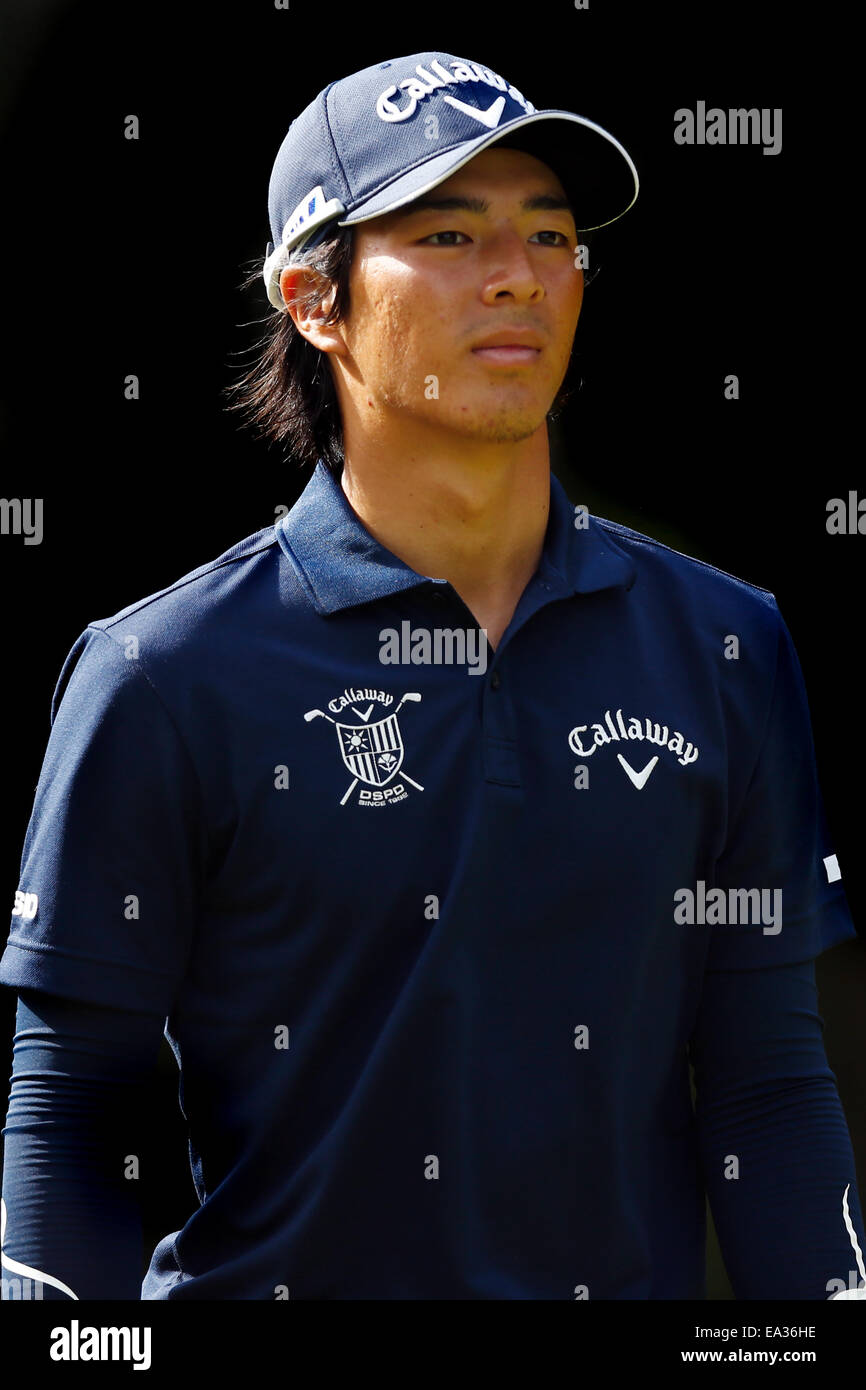 Chiba, Japan. 6. November 2014. Ryo Ishikawa Golf: HEIWA PGM Meisterschaft in Kasumigaura ersten Runde im Miho Golf Club in Chiba, Japan. © AFLO SPORT/Alamy Live-Nachrichten Stockfoto