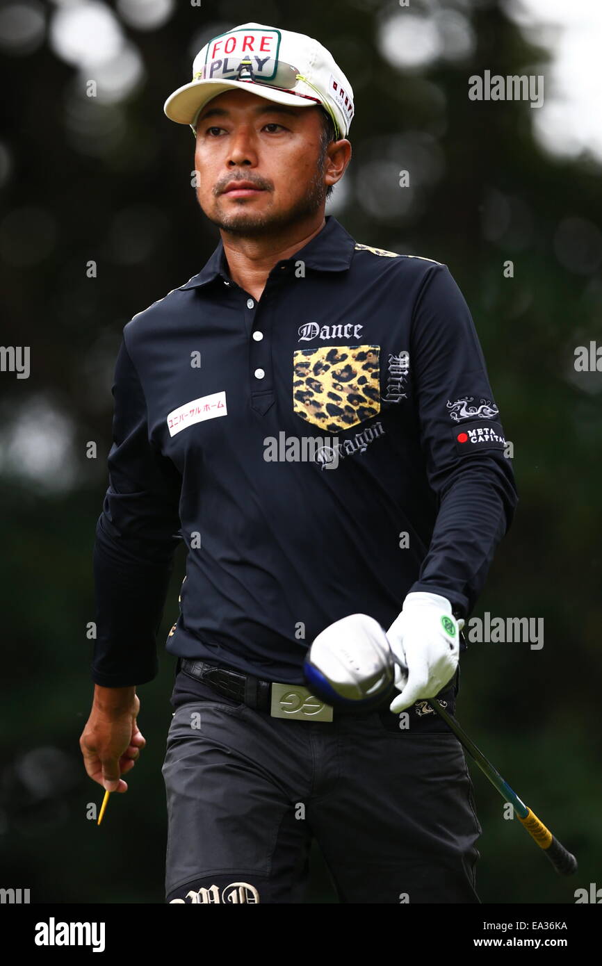 Chiba, Japan. 6. November 2014. Shingo Katayama Golf: HEIWA PGM Meisterschaft in Kasumigaura ersten Runde im Miho Golf Club in Chiba, Japan. © AFLO SPORT/Alamy Live-Nachrichten Stockfoto