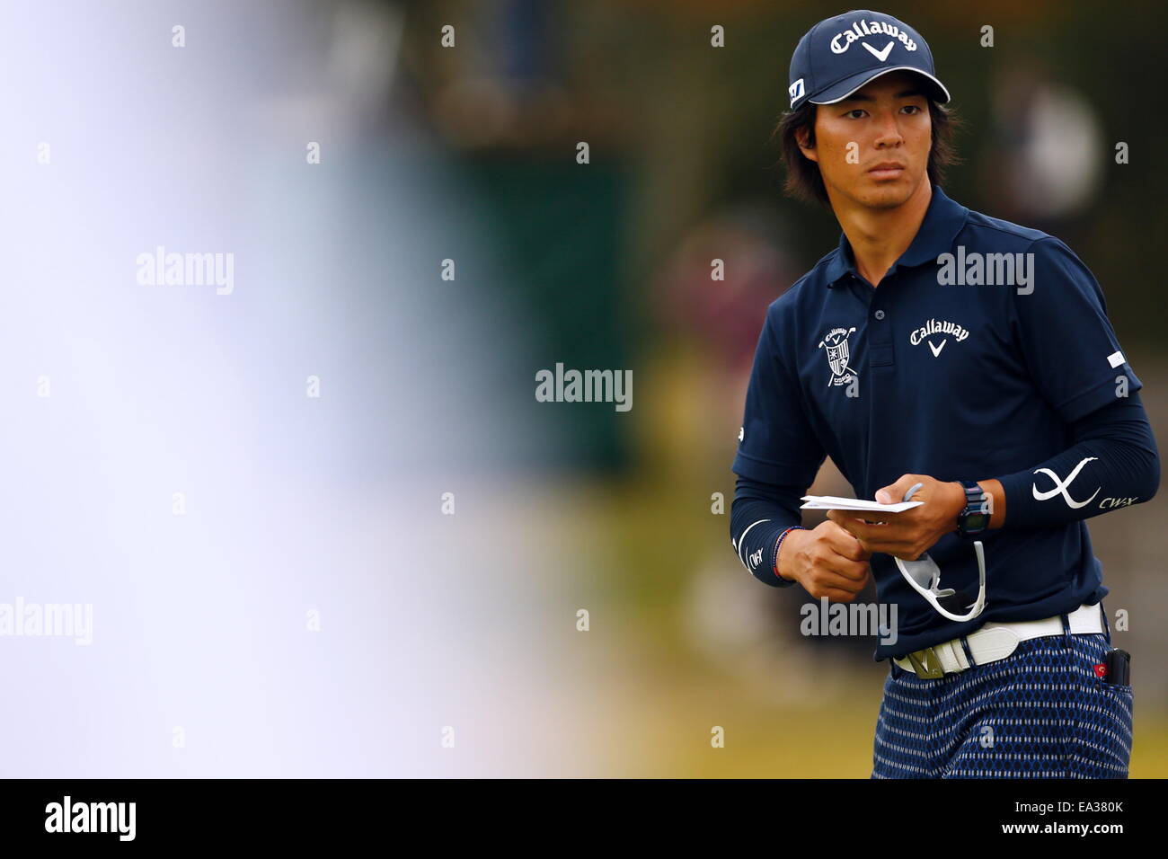 Chiba, Japan. 6. November 2014. Ryo Ishikawa Golf: HEIWA PGM Meisterschaft in Kasumigaura ersten Runde im Miho Golf Club in Chiba, Japan. © AFLO SPORT/Alamy Live-Nachrichten Stockfoto