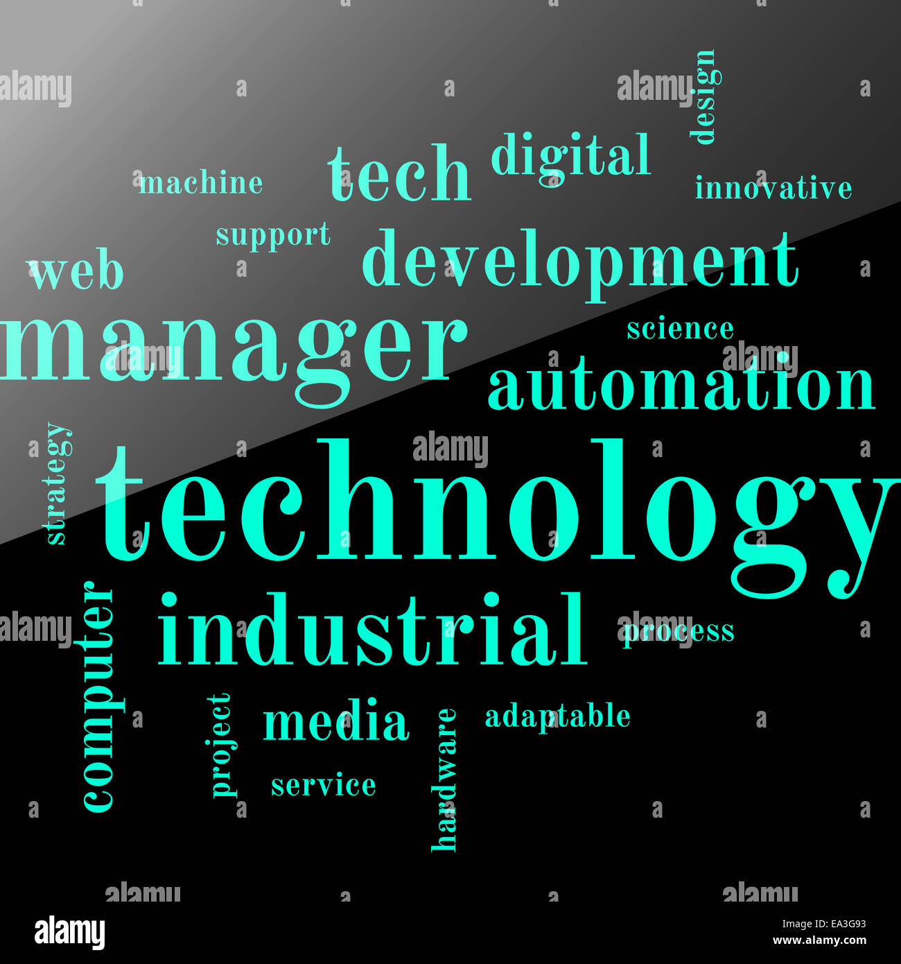 Zusammenfassung Hintergrund Technologie Stockfoto