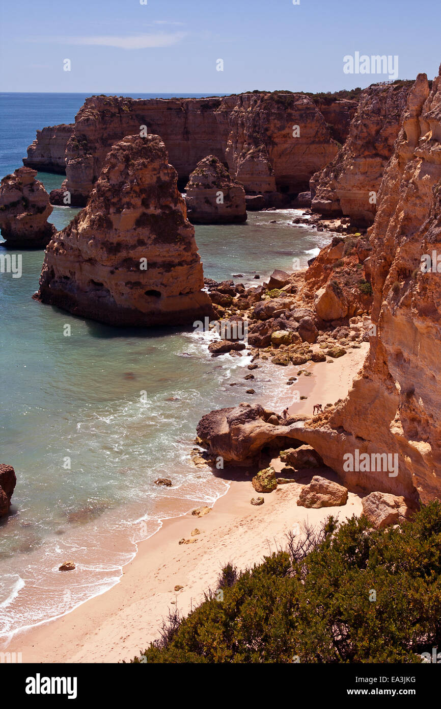 Küste der Algarve, Portugal Stockfoto