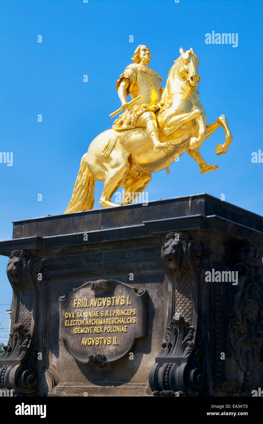 August der starke Stockfoto