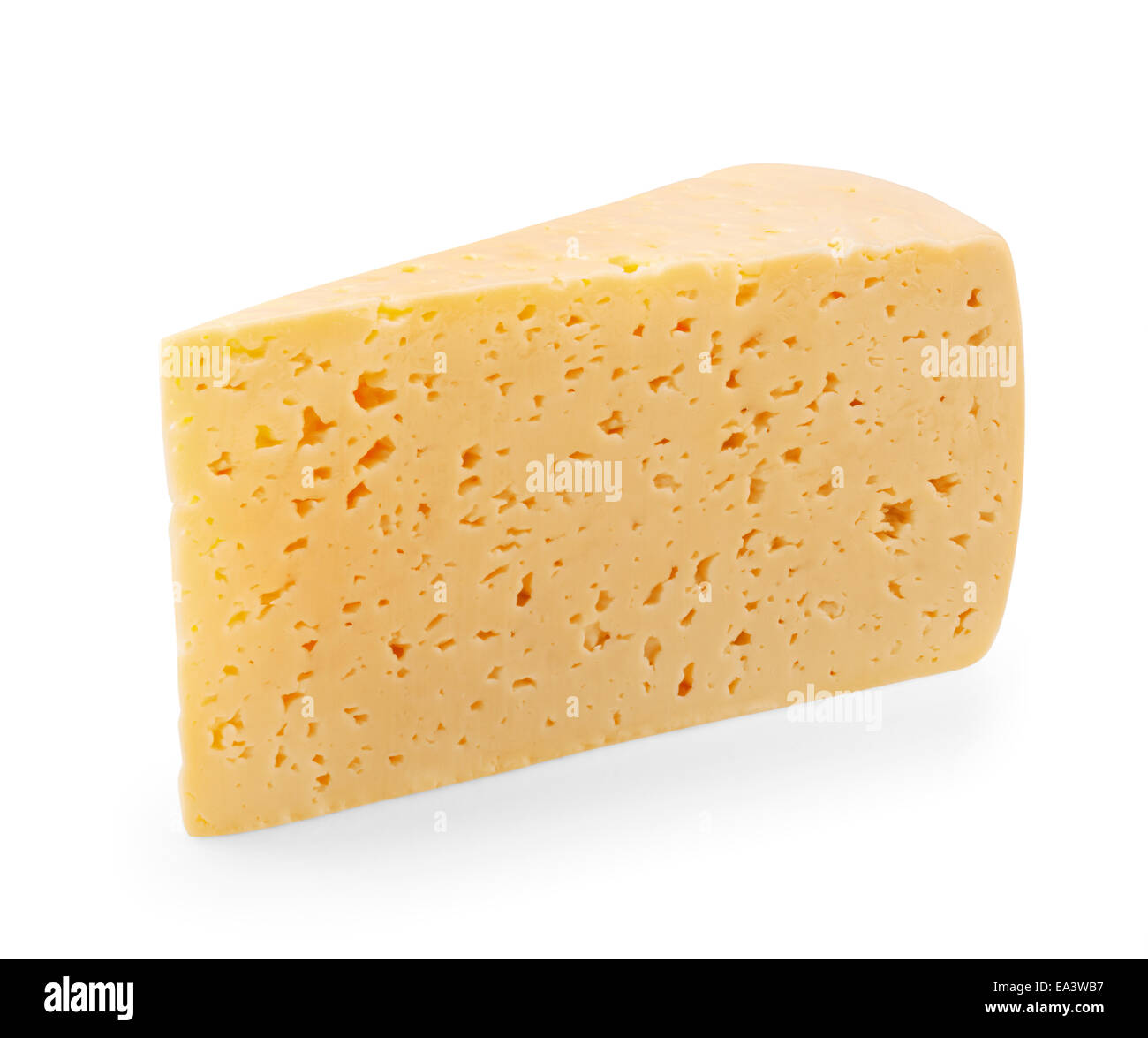 Stück Käse Stockfoto