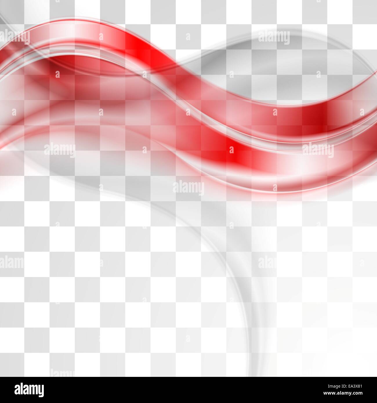 Abstrakte wellige corporate Flyer Vorlage Stockfoto