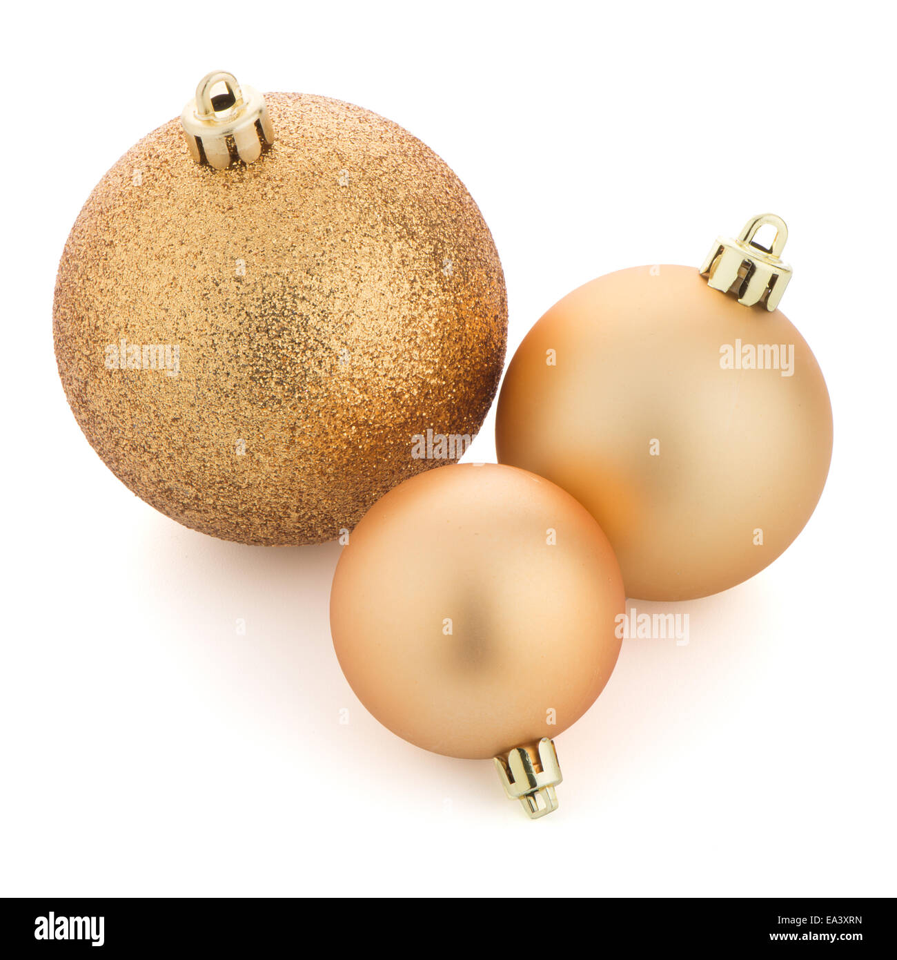 Weihnachten Deko-Kugeln Stockfoto