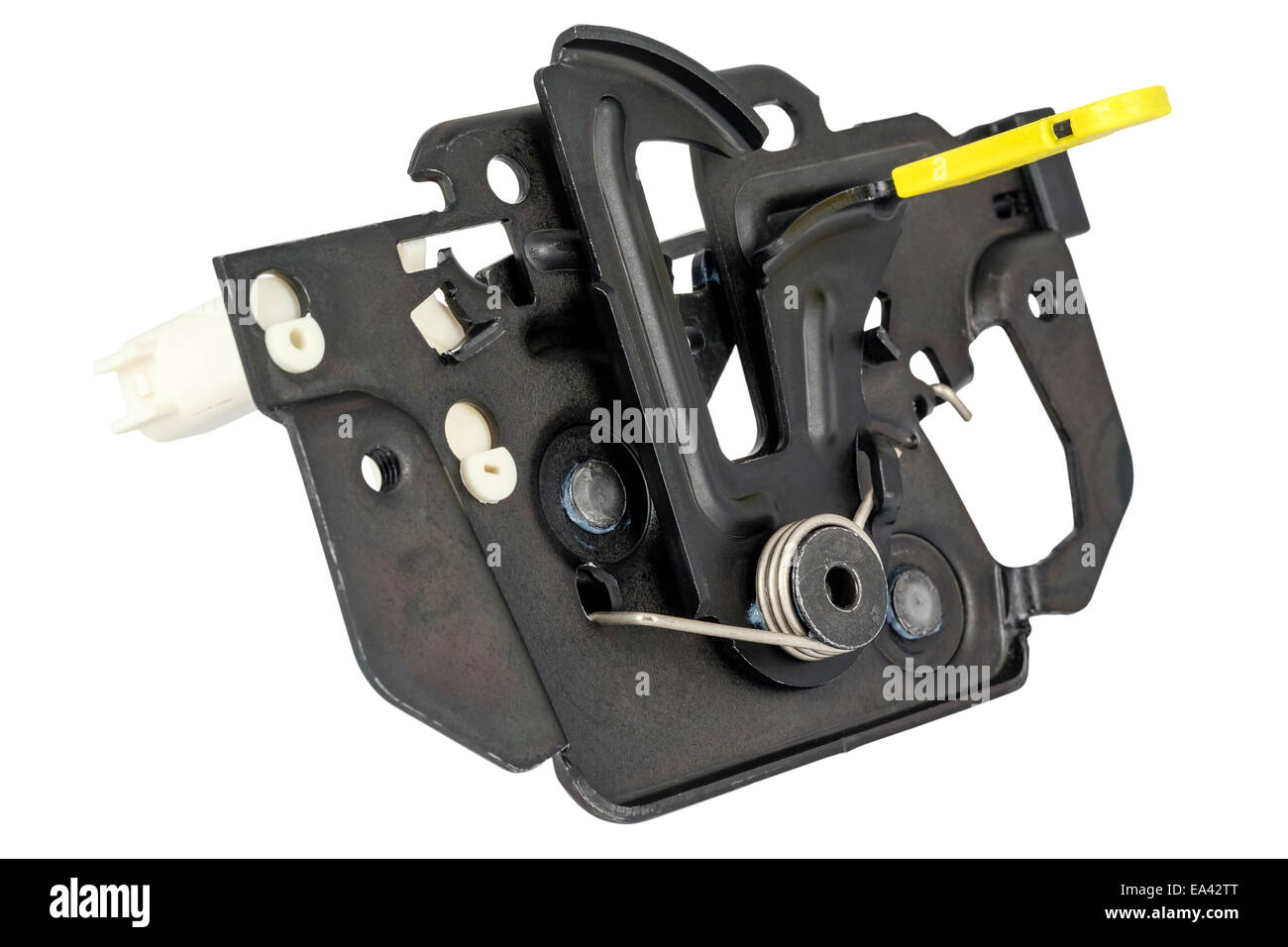 Motor Motorhaube Schloss Stockfoto