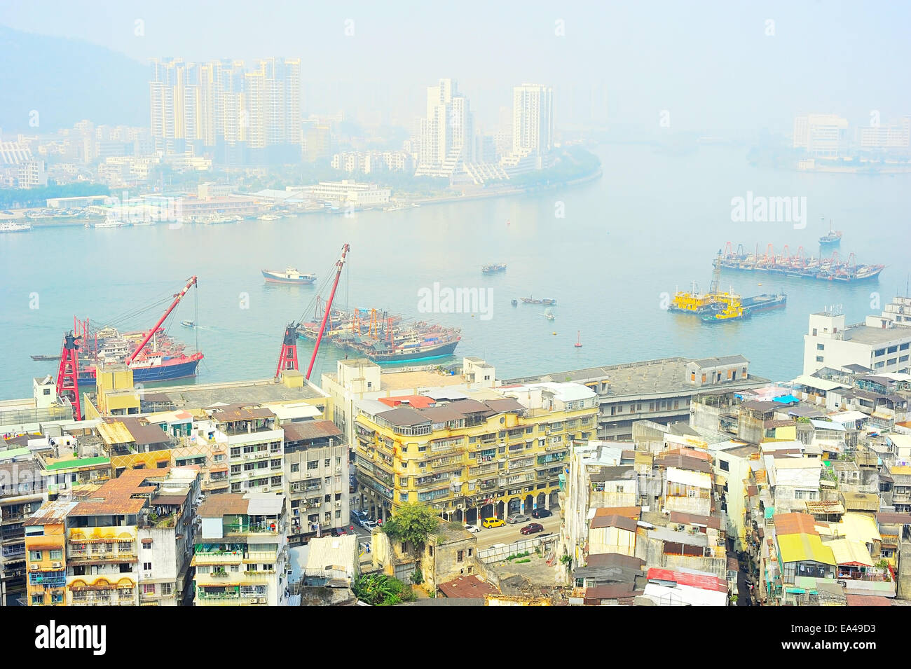 Macau slums Stockfoto