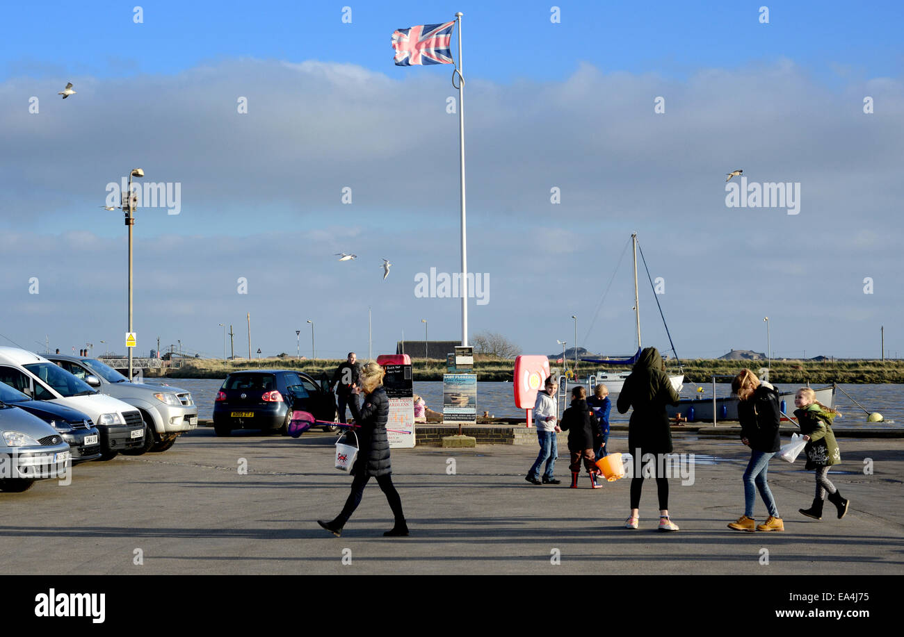 Orford Kai - Verdrehungen gehen Stockfoto