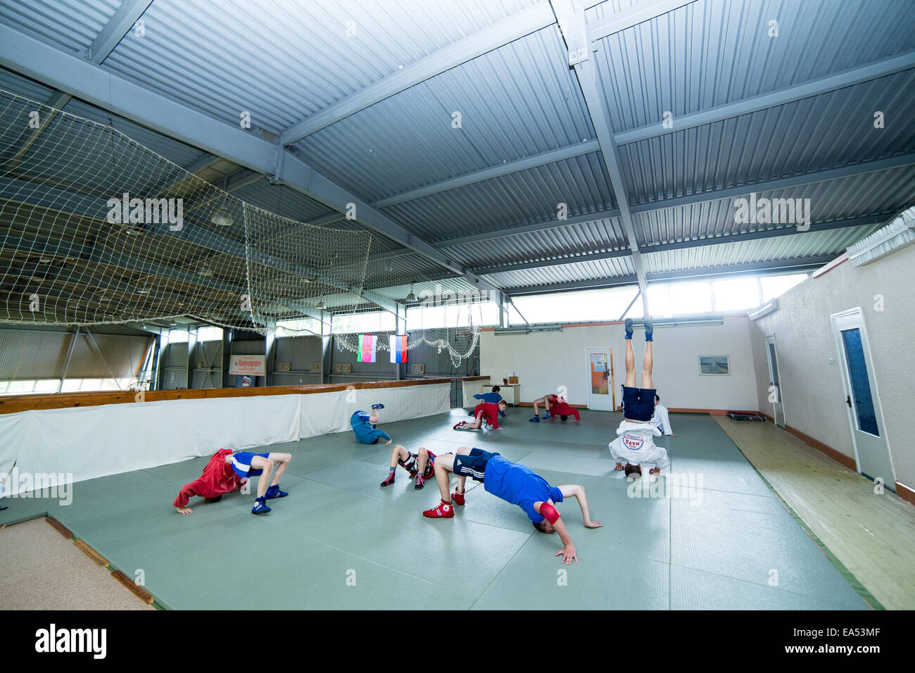 Indoor-Sport-arena Stockfoto