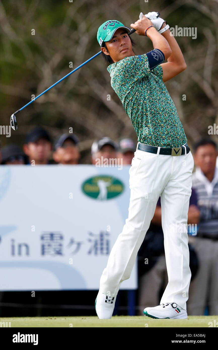 Chiba, Japan. 7. November 2014. Ryo Ishikawa Golf: HEIWA PGM Meisterschaft in Kasumigaura zweiten Runde im Miho Golf Club in Chiba, Japan. © AFLO SPORT/Alamy Live-Nachrichten Stockfoto