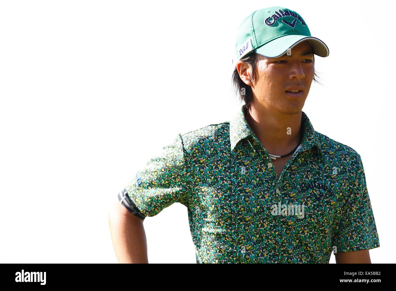 Chiba, Japan. 7. November 2014. Ryo Ishikawa Golf: HEIWA PGM Meisterschaft in Kasumigaura zweiten Runde im Miho Golf Club in Chiba, Japan. © AFLO SPORT/Alamy Live-Nachrichten Stockfoto