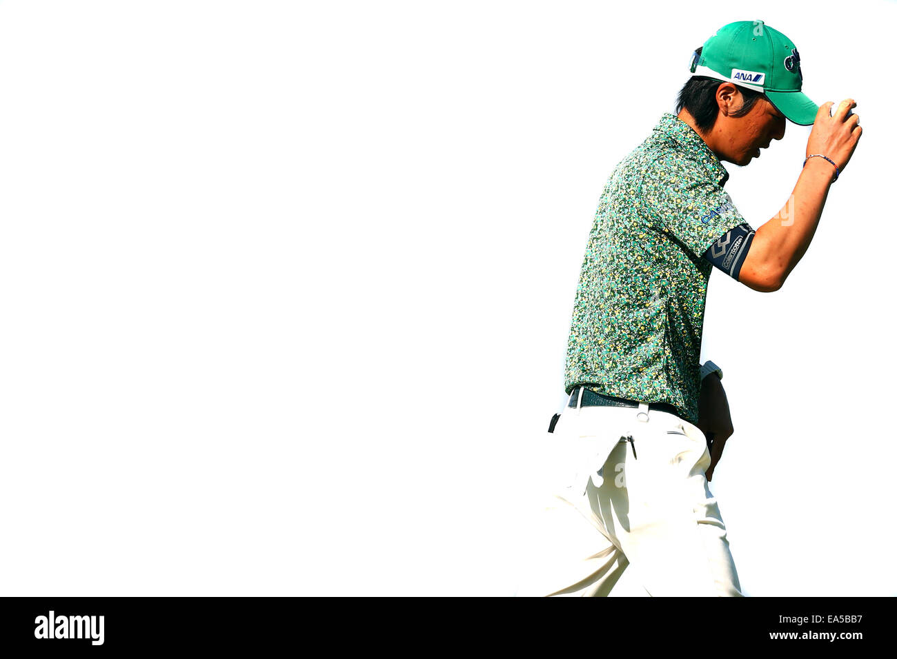 Chiba, Japan. 7. November 2014. Ryo Ishikawa Golf: HEIWA PGM Meisterschaft in Kasumigaura zweiten Runde im Miho Golf Club in Chiba, Japan. © AFLO SPORT/Alamy Live-Nachrichten Stockfoto