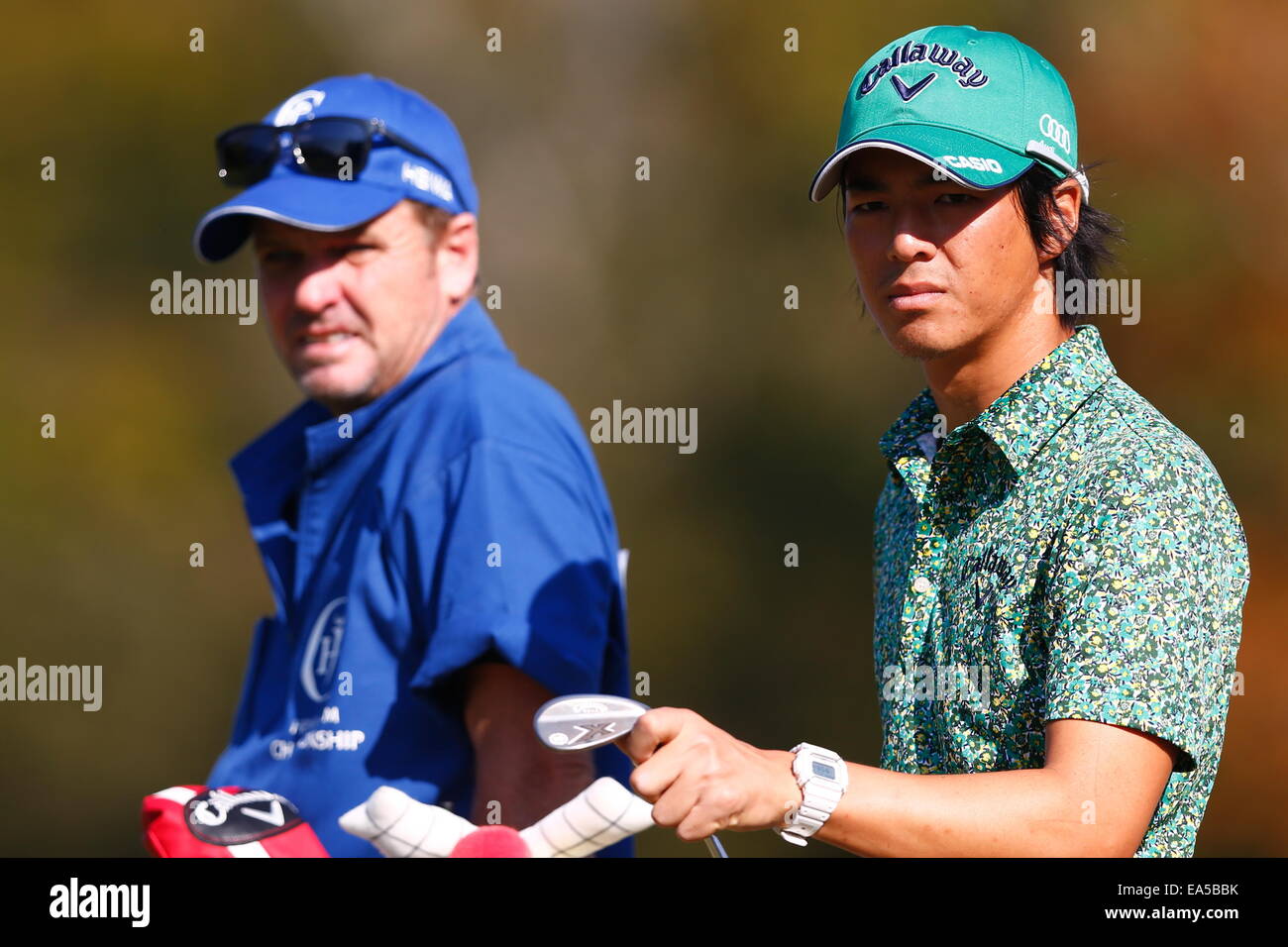 Chiba, Japan. 7. November 2014. Ryo Ishikawa Golf: HEIWA PGM Meisterschaft in Kasumigaura zweiten Runde im Miho Golf Club in Chiba, Japan. © AFLO SPORT/Alamy Live-Nachrichten Stockfoto