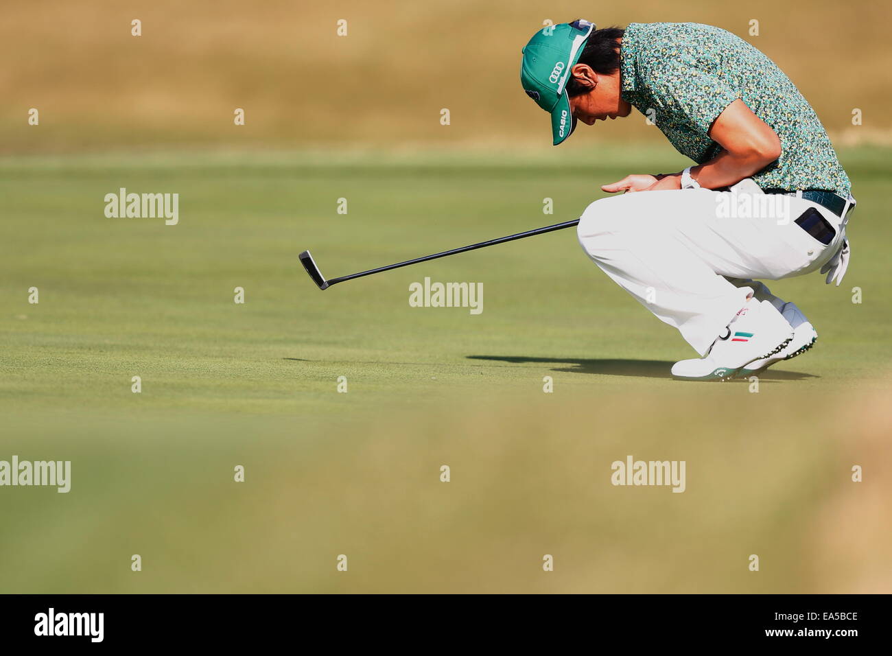 Chiba, Japan. 7. November 2014. Ryo Ishikawa Golf: HEIWA PGM Meisterschaft in Kasumigaura zweiten Runde im Miho Golf Club in Chiba, Japan. © AFLO SPORT/Alamy Live-Nachrichten Stockfoto