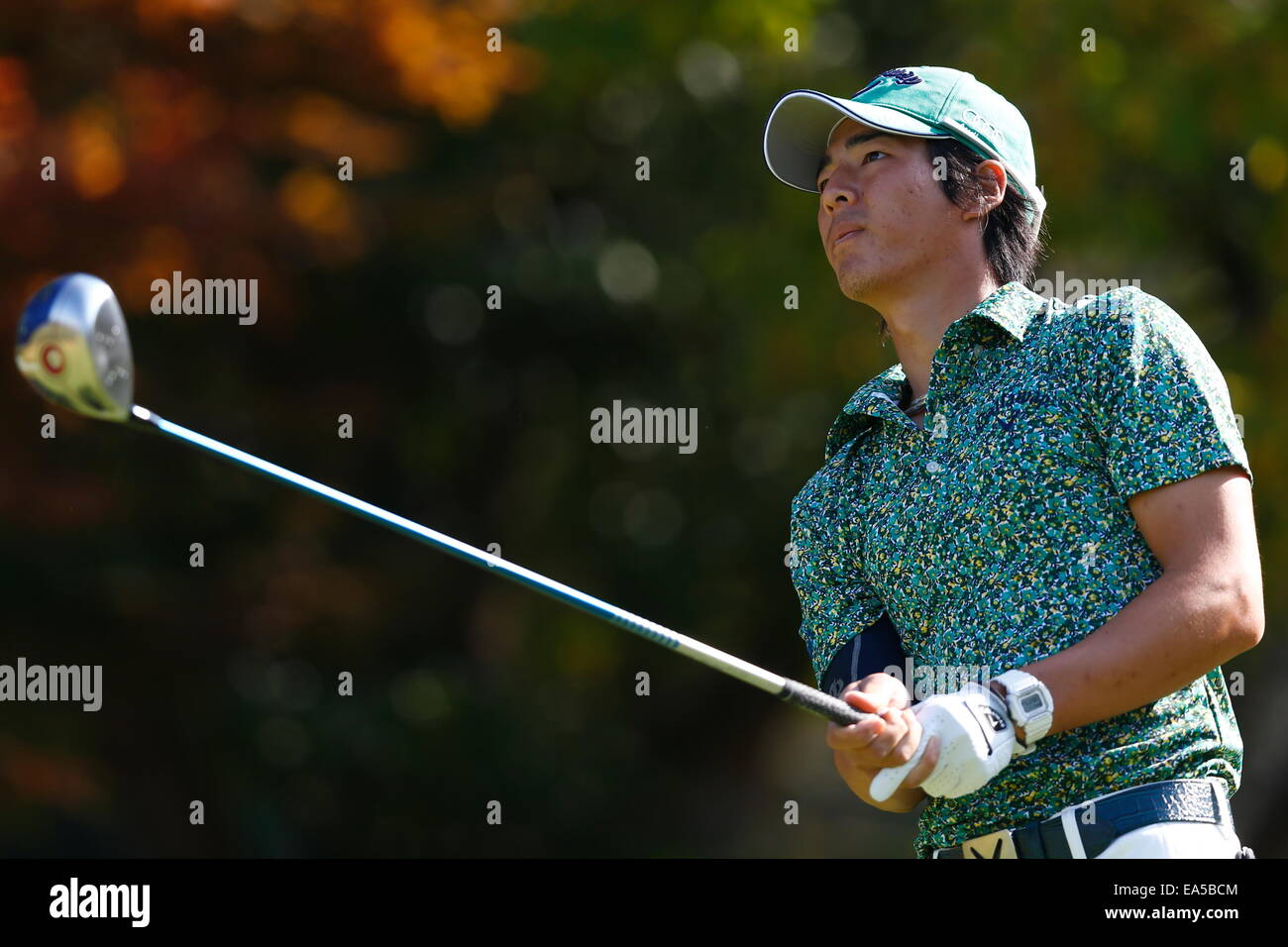 Chiba, Japan. 7. November 2014. Ryo Ishikawa Golf: HEIWA PGM Meisterschaft in Kasumigaura zweiten Runde im Miho Golf Club in Chiba, Japan. © AFLO SPORT/Alamy Live-Nachrichten Stockfoto