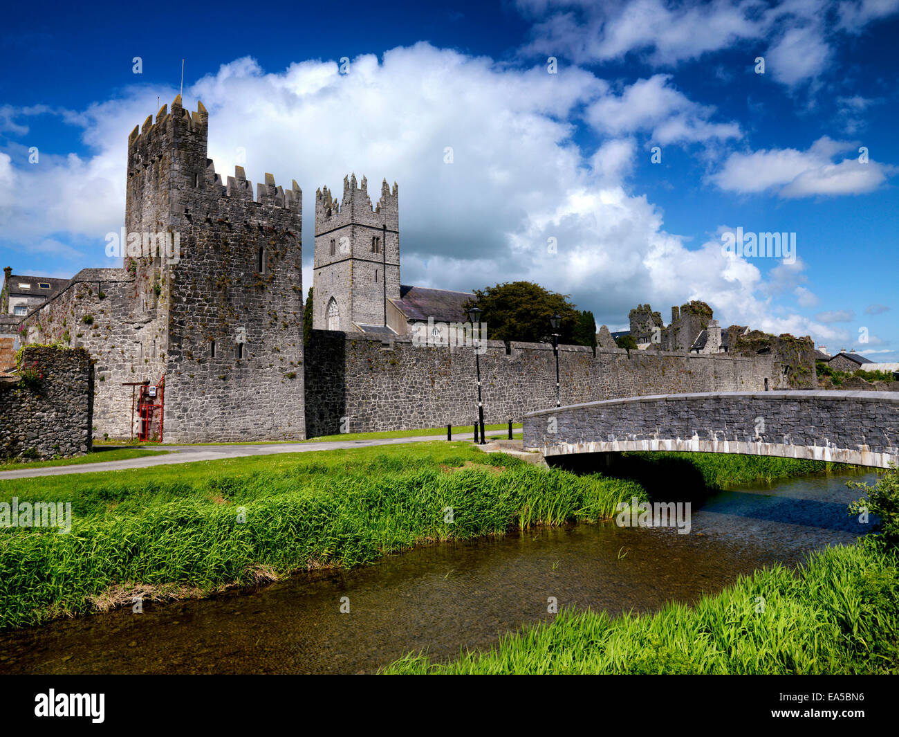 Kirche der Heiligen Dreifaltigkeit; Augustiner Kloster; Fethard; Tipperay Stockfoto