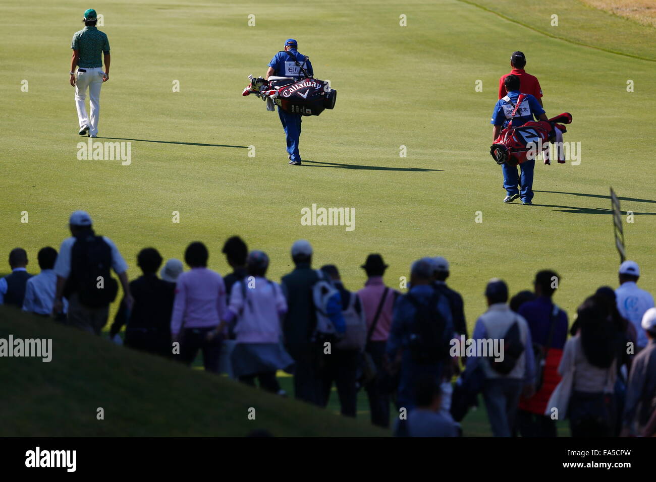 Chiba, Japan. 7. November 2014. Ryo Ishikawa Golf: HEIWA PGM Meisterschaft in Kasumigaura zweiten Runde im Miho Golf Club in Chiba, Japan. © AFLO SPORT/Alamy Live-Nachrichten Stockfoto