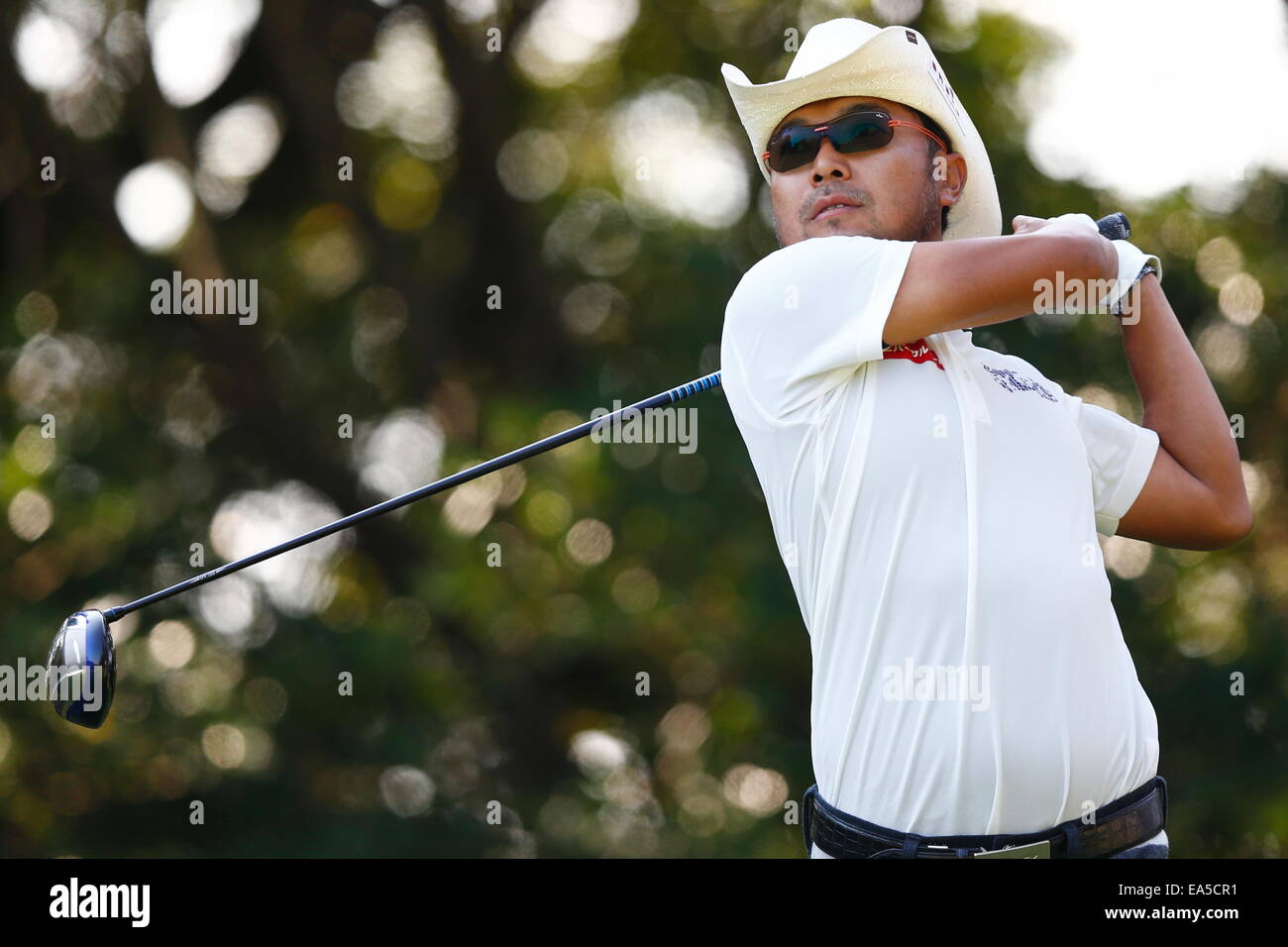 Chiba, Japan. 7. November 2014. Shingo Katayama Golf: HEIWA PGM Meisterschaft in Kasumigaura zweiten Runde im Miho Golf Club in Chiba, Japan. © AFLO SPORT/Alamy Live-Nachrichten Stockfoto