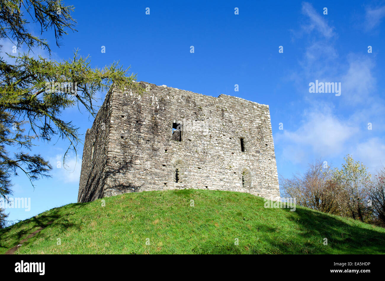 Lydford Schloß, Dartmoor, Devon, UK Stockfoto