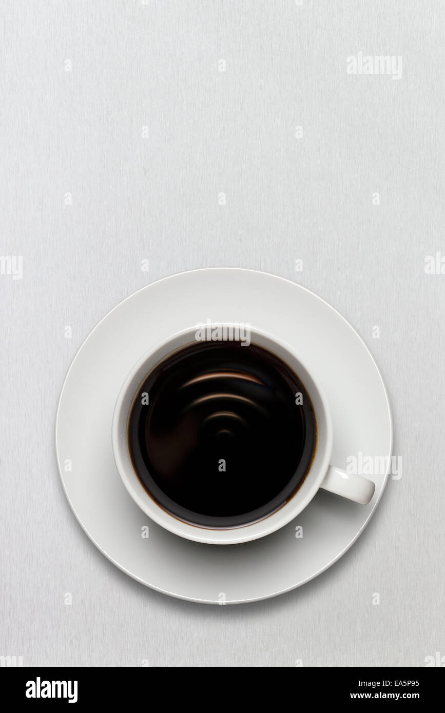 Wi-Fi-Kaffee. Stockfoto