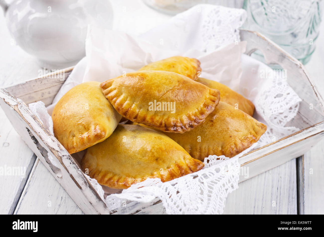 Empanadas Stockfoto