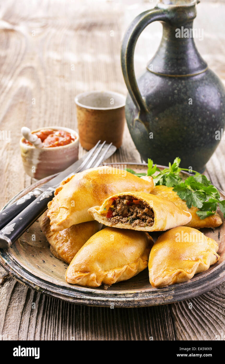Empanadas Stockfoto