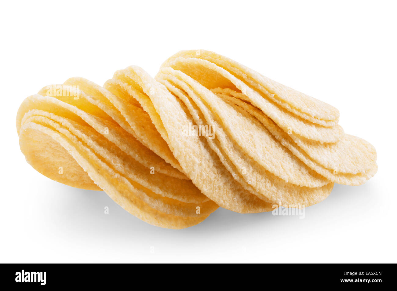 Kartoffel-chips Stockfoto