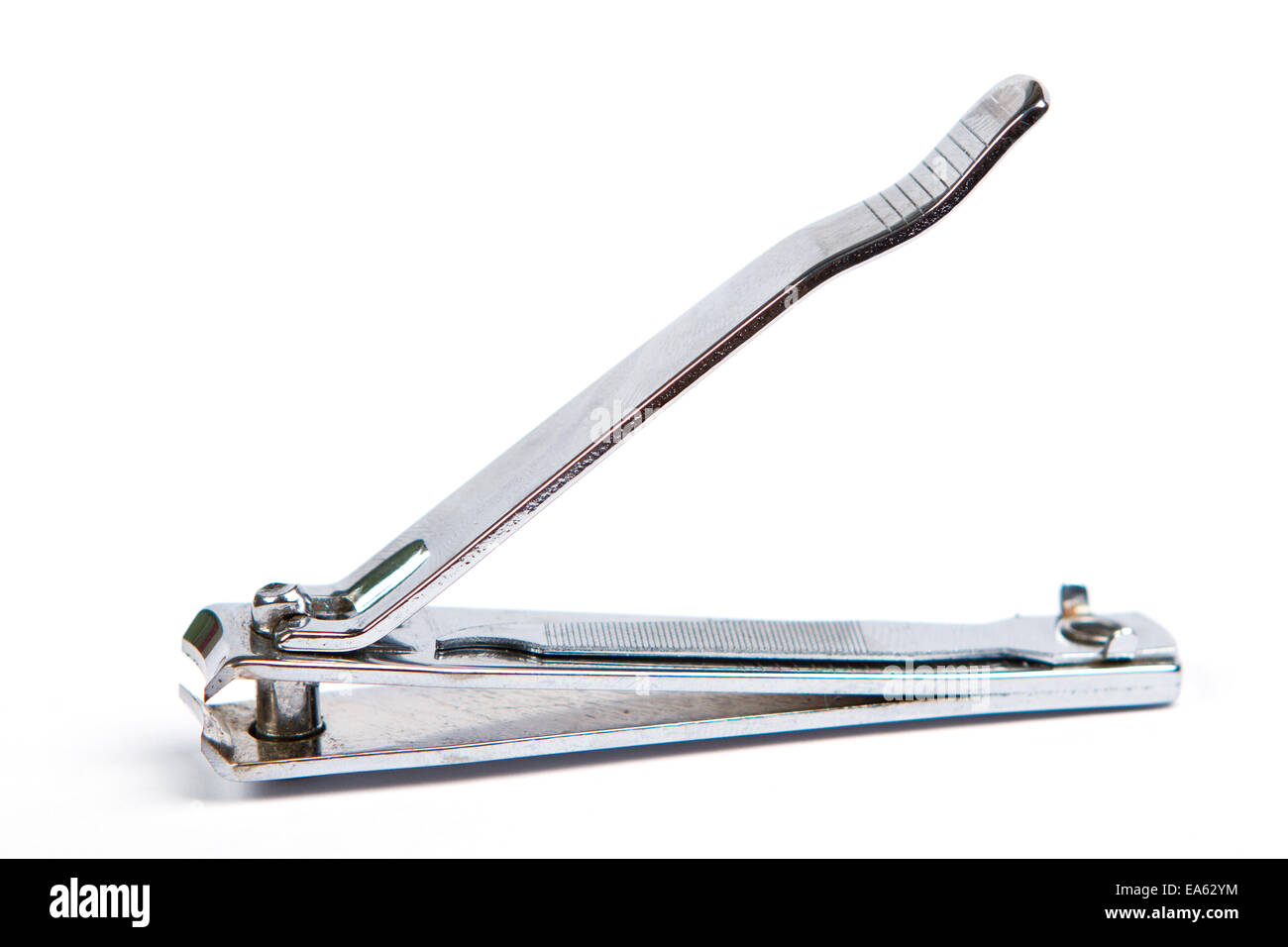 Metall Zangen Nägel Stockfoto