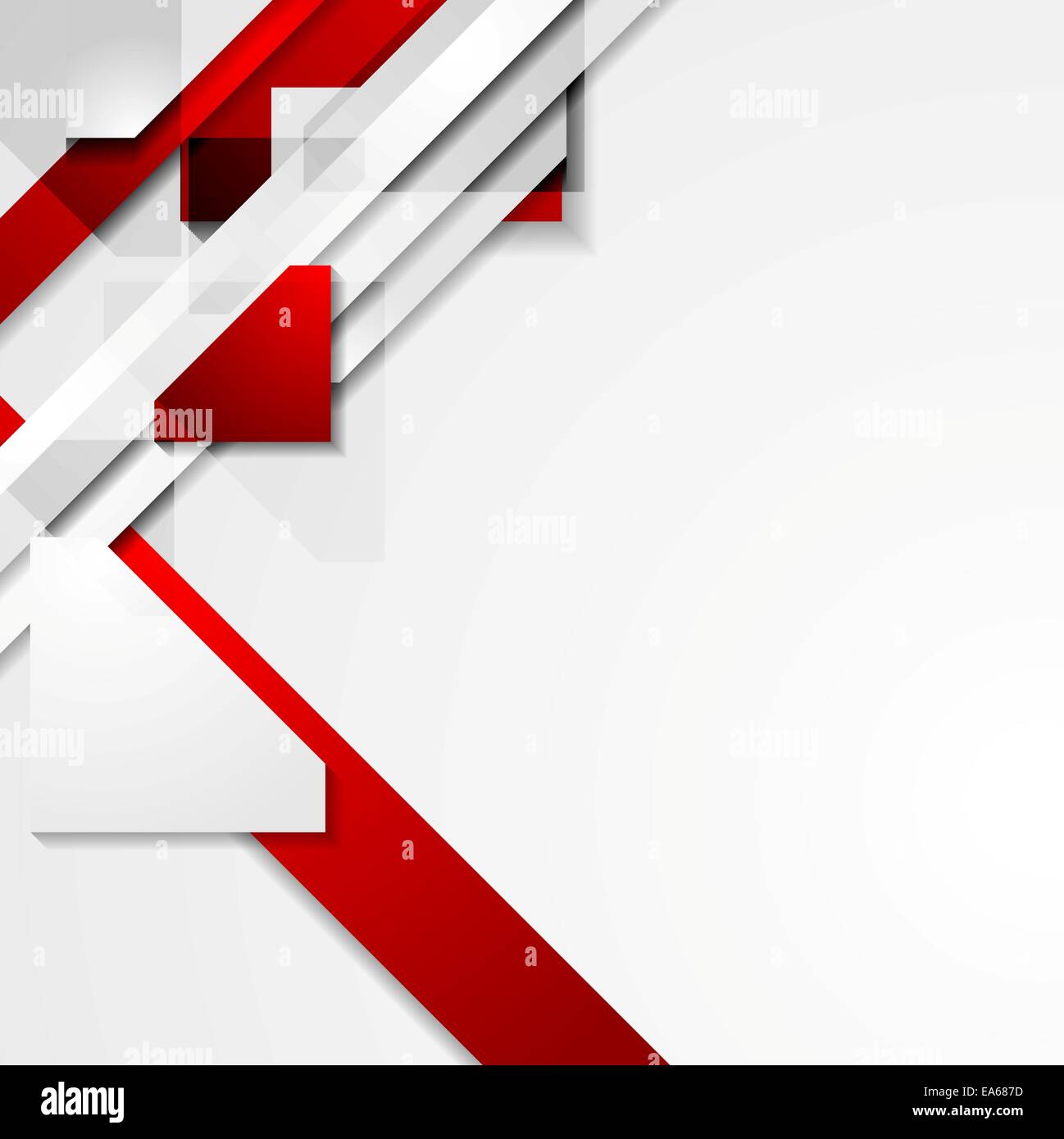 Helle moderne Geometrie Hintergrund Stockfoto