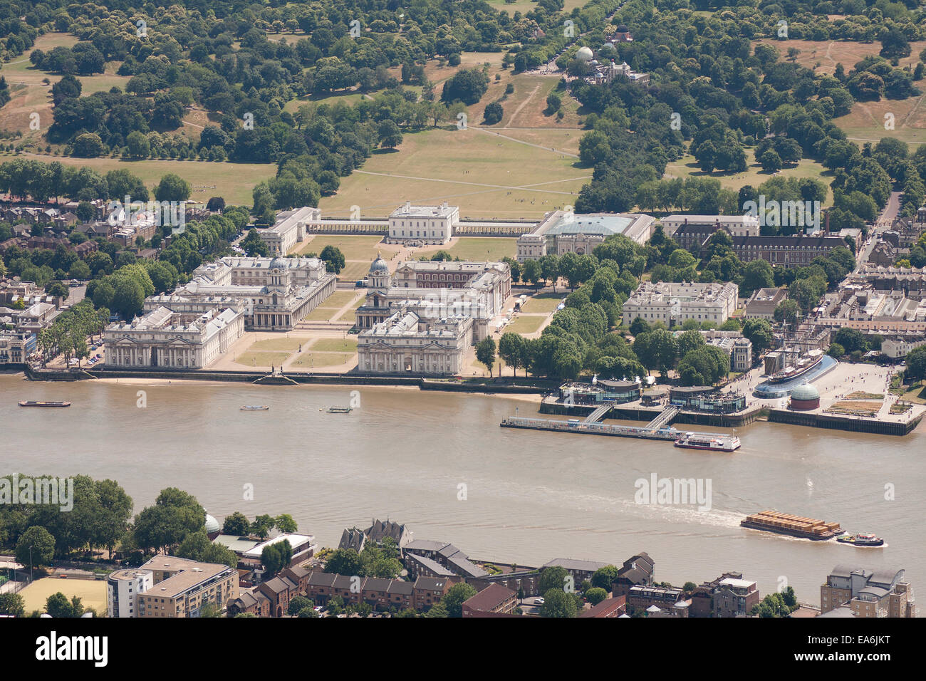 UK, London, Greenwich Maritime Museum Stockfoto