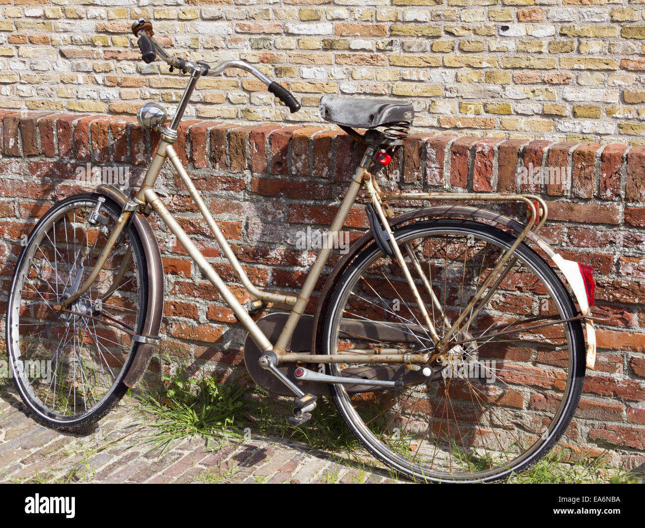 altes Fahrrad Stockfoto