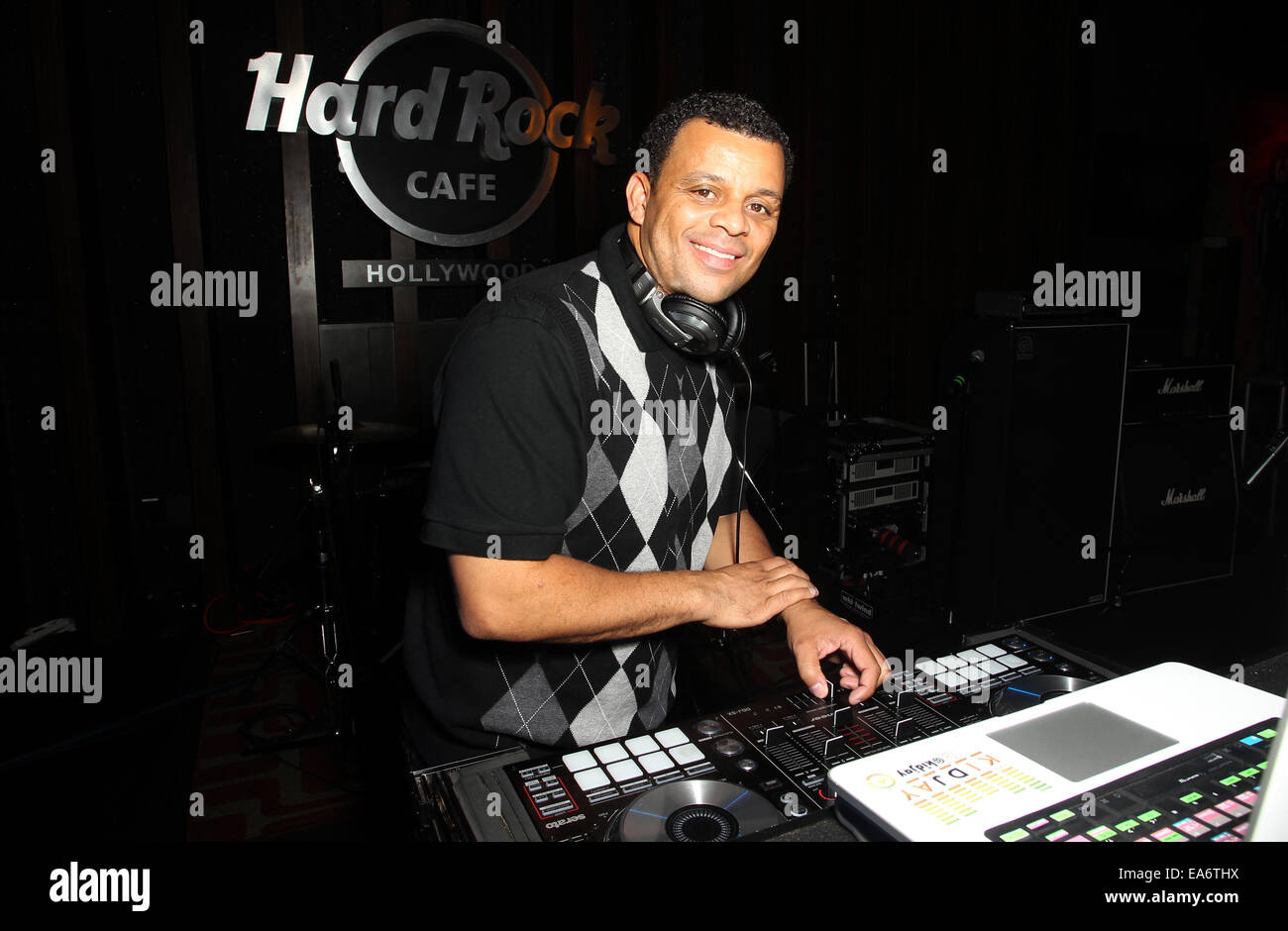 George Lopez Celebrity Golf Classic Pre-Party im Hard Rock Cafe mit: Kid Jay wo: Hollywood, Kalifornien, Vereinigte Staaten, wann: 4. Mai 2014 Stockfoto