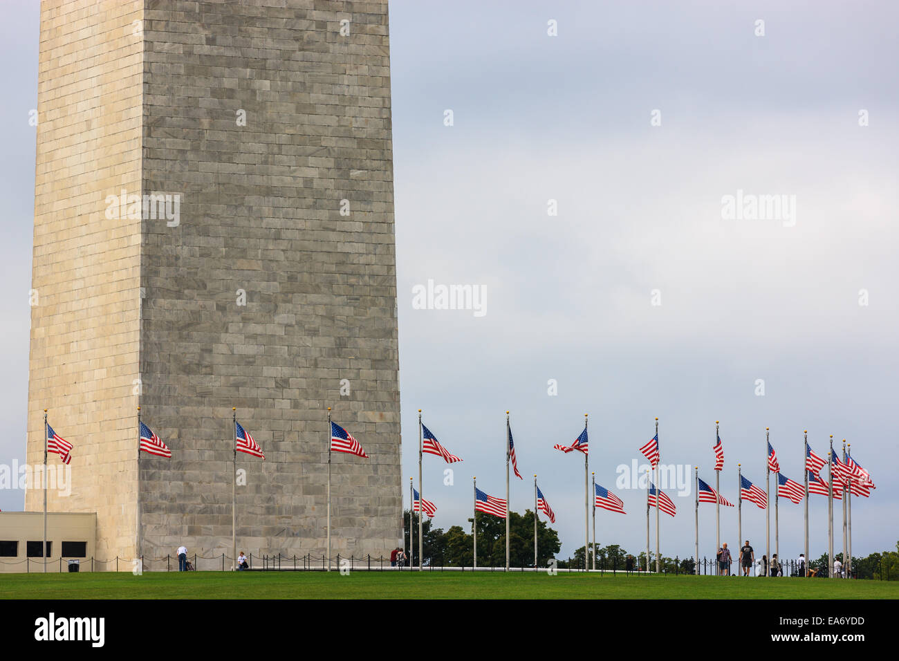 Washington Monument in Washington DC, USA. Stockfoto