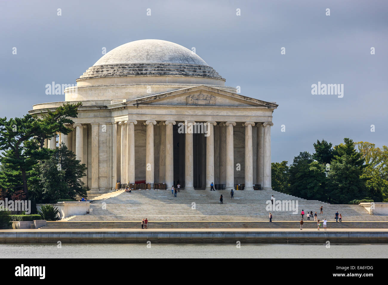 Thomas Jefferson Memorial ist eine presidential Memorial in Washington, D.C., Thomas Jefferson, einem amerikanischen Findelkind gewidmet Stockfoto