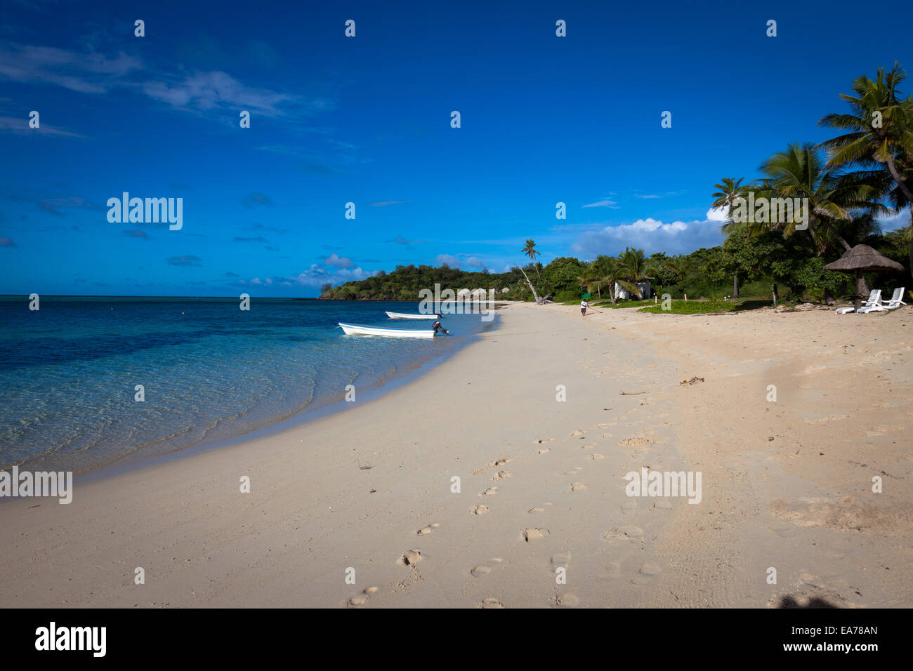 Tropischen pazifischen Paradies - Fidschi Stockfoto